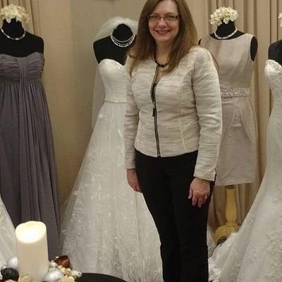 new owner of Marilee's Bridal along with daughter. Kelly Aston. providing beautiful. quality made wedding gowns at affordable prices.