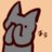 紅のトドのアイコン