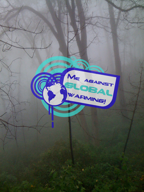 Me Against Global Warming! is an environmentalist movement with the goal of making society conscious about human activity