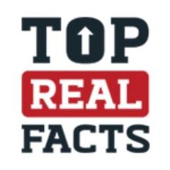 #TopRealFacts This is a top-class show about interesting,informative and sometimes even shocking facts that you didn't know. Only the top, and all the facts