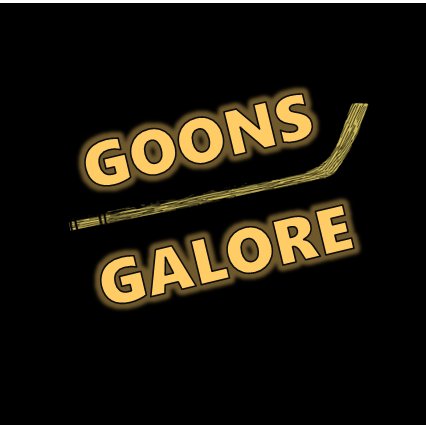 Superstars, Grinders, and Snipers! Follow us on Instagram too @goonsgalore for hockey news!goongalore@gmail.com