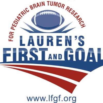 Lauren's First and Goal Foundation, which raises funds for pediatric brain tumor research & cancer services @Coachjohnloose