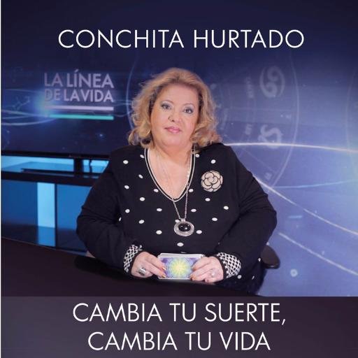 Conchita Hurtado experta en el arte del Tarot.
Reconocida vidente, tarotista y futuróloga con una larga trayectoria profesional en medios audiovisuales y prensa