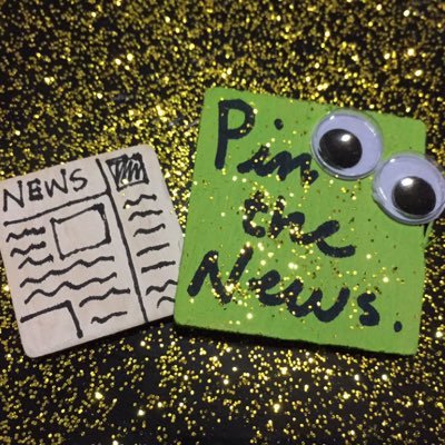 Run by Angelica and Ana, #PinTheNews is a weekly event where pins are made with the trending headlines of that week.
