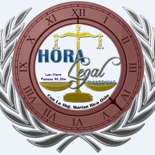 Programa de radio conducido por @marianricoosto. Por Famosa 90.3fm de Lunes a viernes d 1pm a 2pm En instagram @HORALEGAL1
Horalegal2014@gmail.com