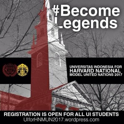 Official account of the Universitas Indonesia delegation for the Harvard National Model United Nations