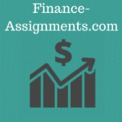 Get your finance homework help for assignments and projects from top finance writers. We are number 1 academic writing service