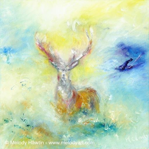 Melody Art based in #Porlock on #Exmoor, colourful contemporary oil #painting and #giclee prints of Melody's #paintings and fine art #photography by David