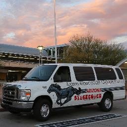AZ Stagecoach INSIDE the Tucson International Airport is the Official On-Demand, Shared-Ride Shuttle offering reliable and affordable transportation service.