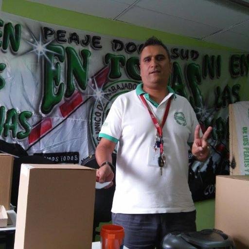 Papá De Coni. Delegado Del S.U.T.P.A. En El Peaje Dock Sud De #AuLaPlata. 5% Uru - 95% Arg - 100% Del Rojo!! Peronista De Peron. @Facundo_Moyano Conducción