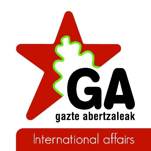 International affairs twitter account of the Basque left-wing youth organization @gazte abertzaleak
