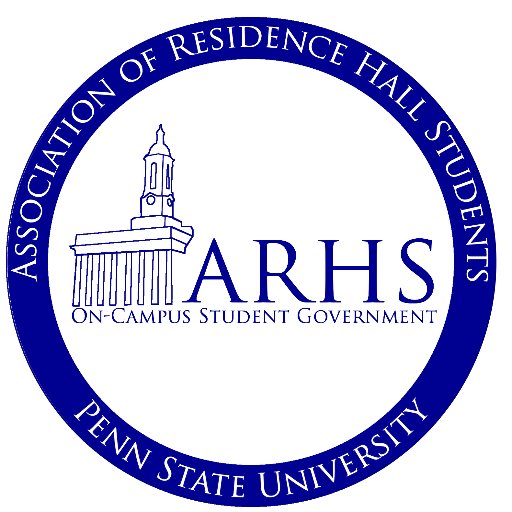 WE ARE the Association of Residence Hall Students at Penn State University Park! 💙 Use #weARHS in tweets about us!