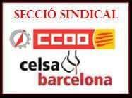 SSCCOOCelsabcn's profile picture. Sección Sindical de CCOO de la empresa siderúrgica Celsa Barcelona. Nuestra misión, defender y conquistar los derechos de los trabajadores/as de Celsa Barcelona