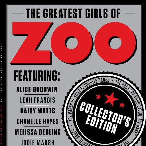 The Greatest Girls of ZOO - Collector's Edition. OUT NOW! Featuring new shoots with Megan McKenna and Rosie Jones. Get your copy now: https://t.co/Ngxh7Sk7yS