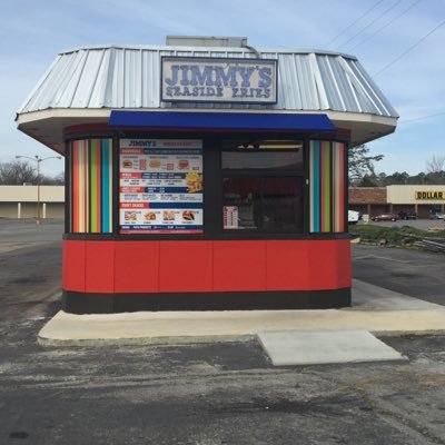 Jimmy's Seaside Burger and Wings! located in front of Walls Bargain Center on South Gloster Street in Tupelo, Ms