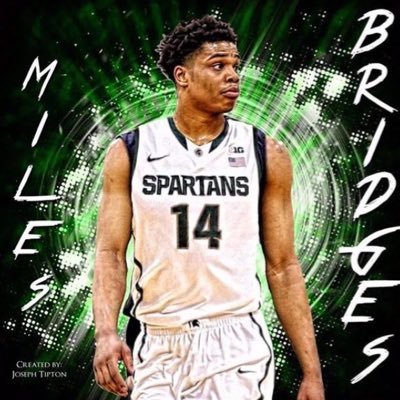 College Basketball, On my way to MSU. And not the real miles bridges