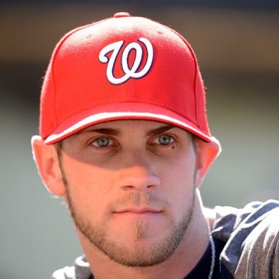 bryceharper431's profile picture. BH34 is the new face of the MLB