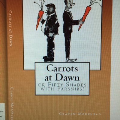 Award winning author of Carrots at Dawn, novel about the strange goings on at a local flower and vegetable show.