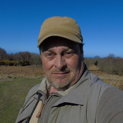 Birdwatcher on the North  Norfolk coast.And nature watcher.Local patch Beeston Common.