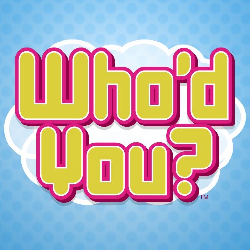 WhodYou's profile picture. You know that game 'Who’d You Rather?' Well, from now on you'll wanna play it like this! #WhodYou on the #AppStore: https://t.co/TDmpvSNTF9 #celebrity #gossip