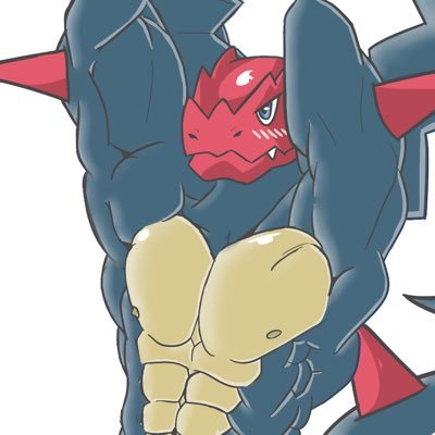 DraconicRuffian's profile picture. A buff Druddigon who may seem tough, but in reality he's kind and caring and very friendly. [Male/Bi/Single]