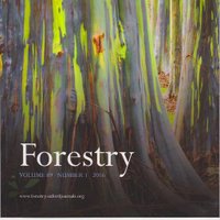 Forestry - An Int. Journal of Forest Research (@forestry_oup) 's Twitter Profile