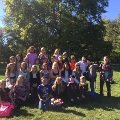 6th graders at Charlevoix Elementary in northern Michigan