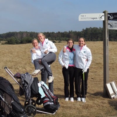 D1NNGCC's profile picture. Dames 1 NNG&CC, bestaande uit 8 dames; Karin, Lianne, Clarissa, Sasja, Willemijn, Chantal, Kaylee en Melissa, spelen hoofdklasse, gesponsord door Winston Golf.