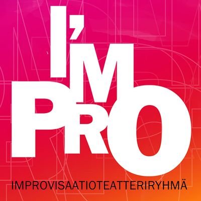 Improteatteri's profile picture. I'MPRO on monipuolisista teatterialan tekijöistä koostuva valkeakoskelainen improvisaatioteatteriryhmä.