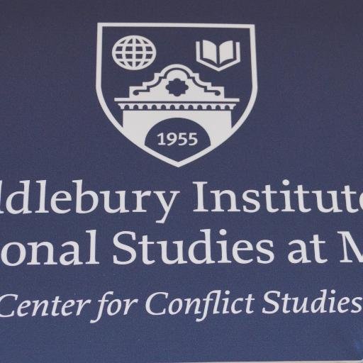 Center for Conflict Studies at the Middlebury Institute @MIIS. Knowledge as Action; Action as Change  Retweets and Follows are not necessarily endorsements.