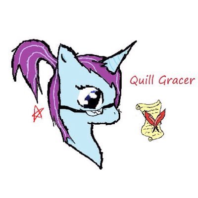 Quill Gracer, at your service! Born and raised in Trottingham!