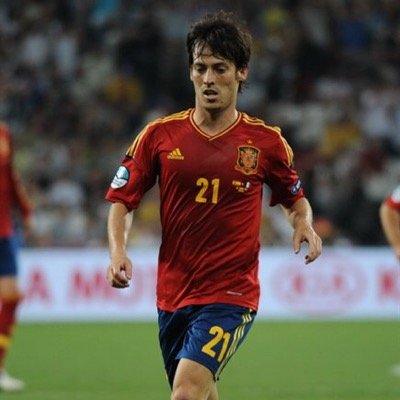 Follow because we both love David Silva.   Yes I support Real Madrid CF.