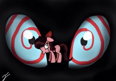 so....hungry..... (from the MLP creepypasta : something sweet to bite)