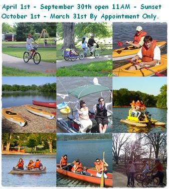 Complete with Boat and Bike Rentals. Located on the shore of beautiful Silver Lake in downtown Rochester, Mn.