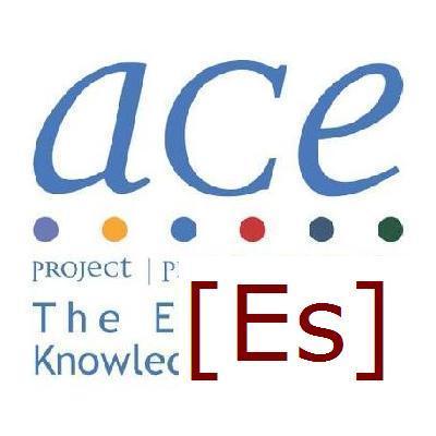 aceproject_es's profile picture. Red de conocimientos electorales ACE — Información sobre cuestiones electorales — RTs/Follows ≠ respaldo