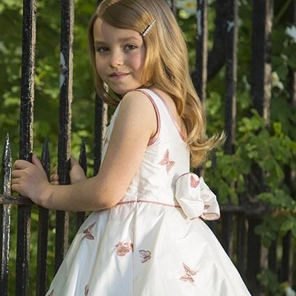 Evermore ceremony wear from Amberley London - classic silhouettes and style beautifully re-imagined for a new generation of princesses on their special day.