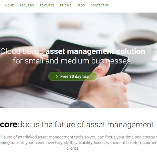 CoreDoc is the future of asset management. CoreDoc gives you a full suite of interlinked asset management tools.
#SAAS
#Startup