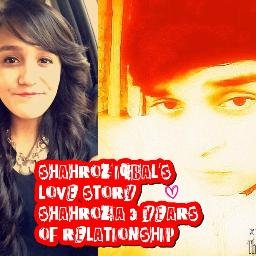 love relationship between Shazia Bangash and  Shahroz iqbal both of them  from pakistan Getting married soon Best of luck