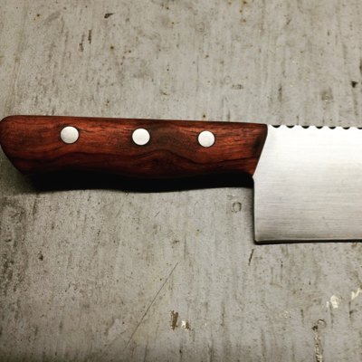 A 24yr old custom knife maker in southern Ontario