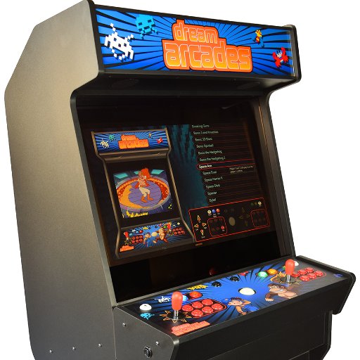We make awesome video arcades with over 300 legal/licensed games installed.