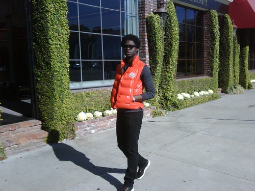 My name is Roderick, I work at Fashion Rules, located on Melrose Place where there is never a dual Fashion moment.