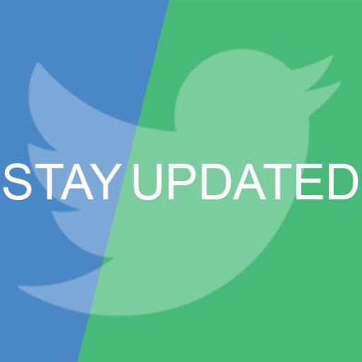 Are you updated .... ? Stay updated with us, quickly and easily ! #stayupdated