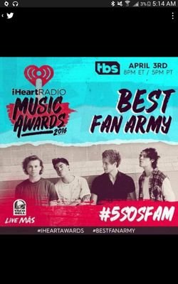 SPAM
VOTE
5SOS
BESTFANARMY 
5SOSFAM 
THEY CAN WIN TWICE
LET'S MAKE THEM HAPPY
PLEASE SPAM SPAM SPAM
VOTE VOTE VOTE
COME ON FAM