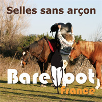 Barefoot - selles sans arçon au système physiologique unique pour le bien-être physique et émotionnel de votre cheval.