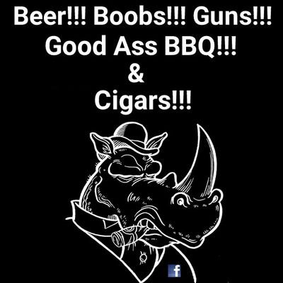 Beer●Boobs●Guns●Good Ass BBQ & Cigars!!!
A group dedicated to men who appreciate good BBQ , good beer, cigars, boobs, sports and guns.... !!!