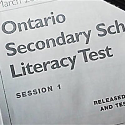 Only OSSLT 2016 kids will remember! Dm me ideas