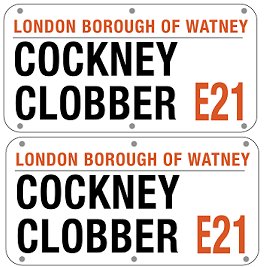 We have an ever expanding range of Cockney and East London themed gifts. Come and have a butchers at our website.
