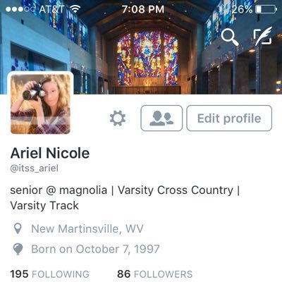 follow my new twitter @itss_ariel