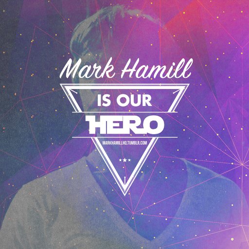 Dedicated to the amazing Mark Hamill, a man of many talents. If you love him as much as we do, give us a follow! x