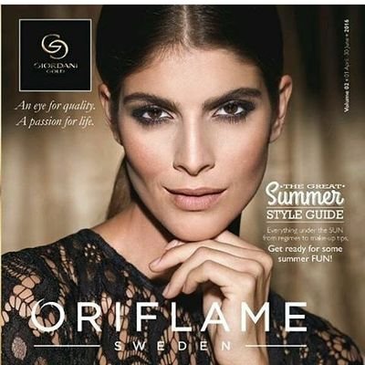 oriflame sweden cosmetic company
oriflame make gud looks for urself
dilvery all over pakistan nd worldwide
dilvery time 2'3 weeks
pak dilvery charges.200